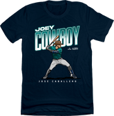 Joey Caballero Cowboy MLBPA Tee Navy Tee In The Clutch